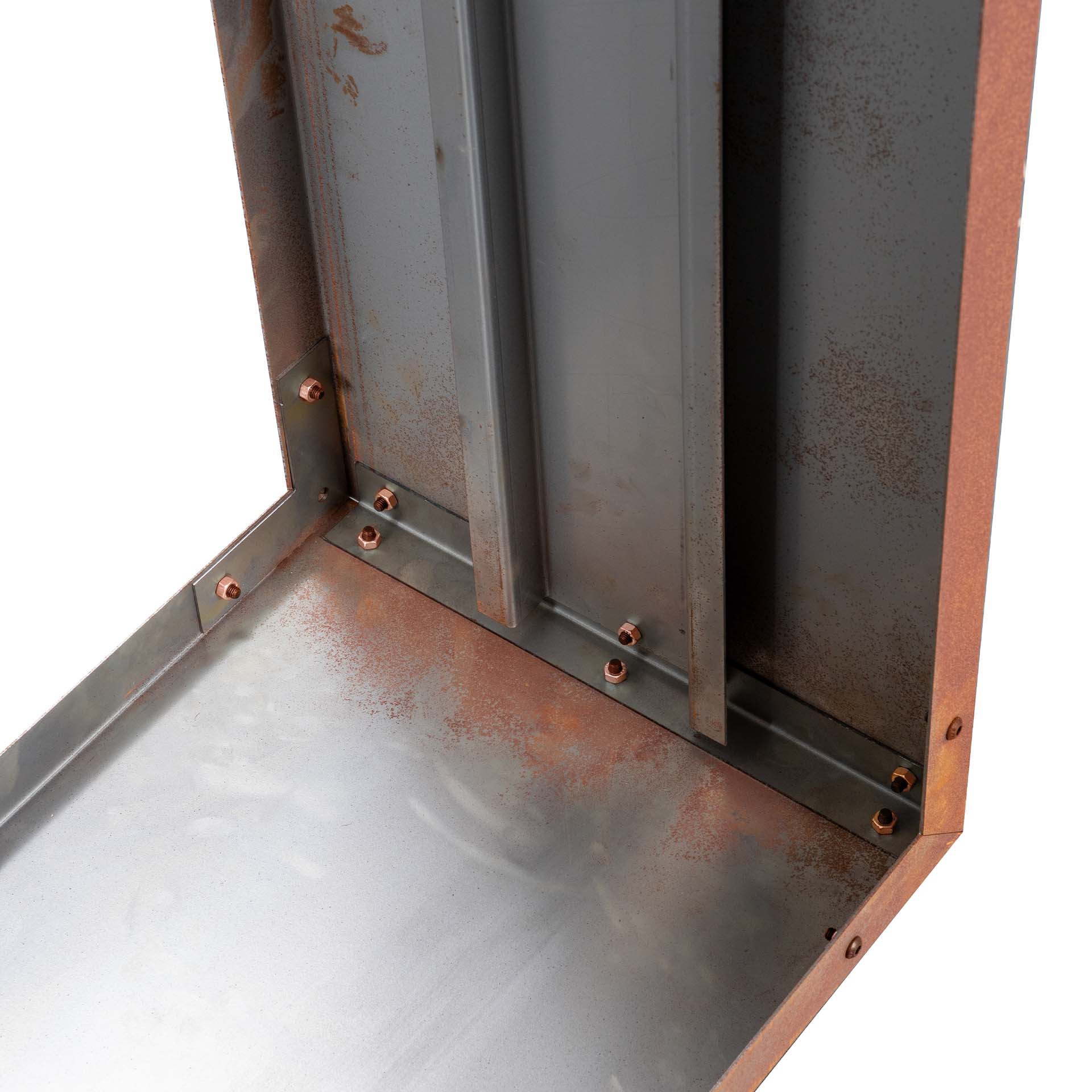 Prima Terra Edelrost Kaminholzregal eckig Prima Terra Edelrost Kaminholzregal eckig